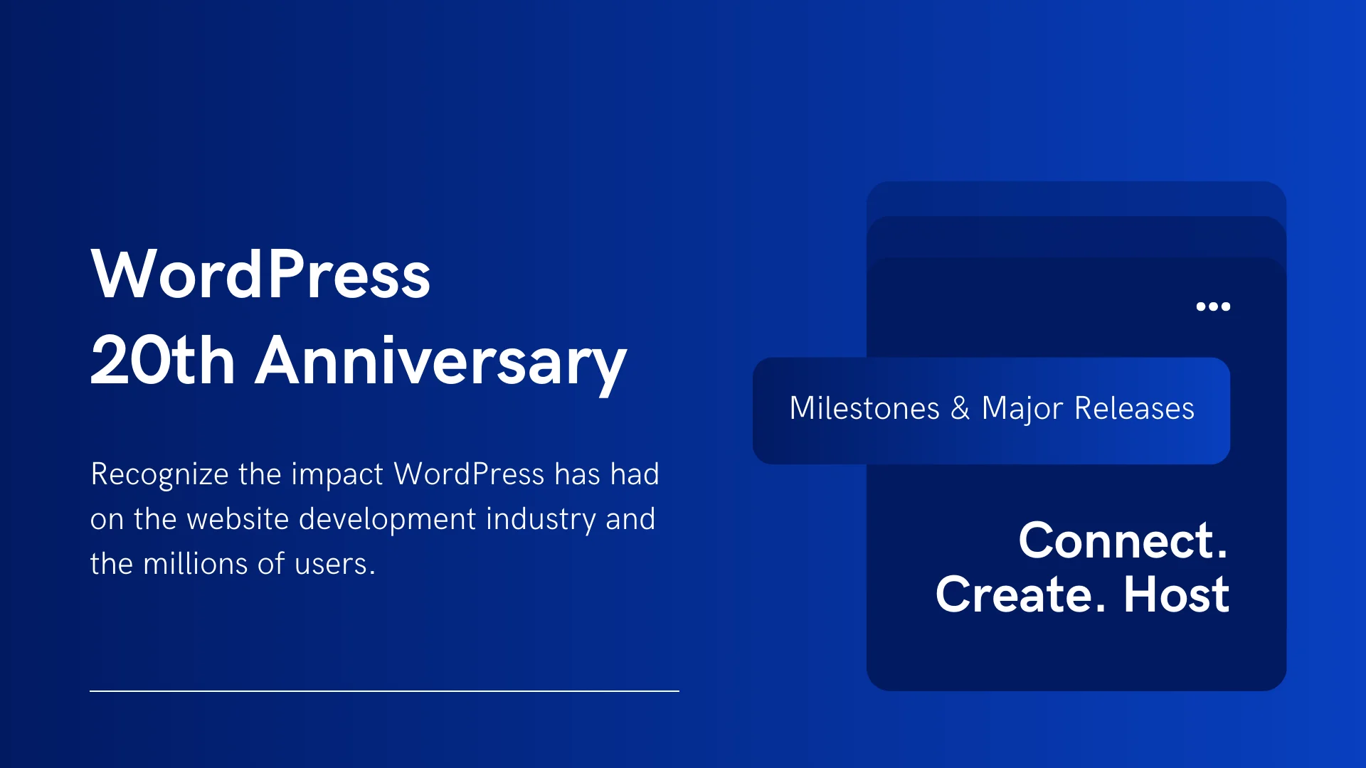 Celebrating WordPress’s 20th Anniversary
