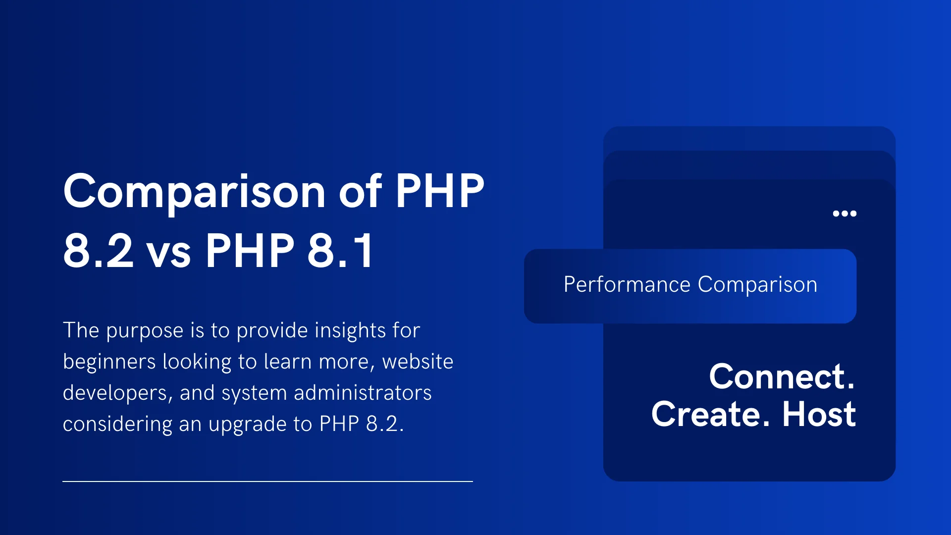 Performance Comparison of PHP 8.2 vs PHP 8.1