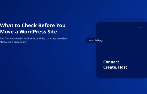What to Check Before You Move a WordPress Site